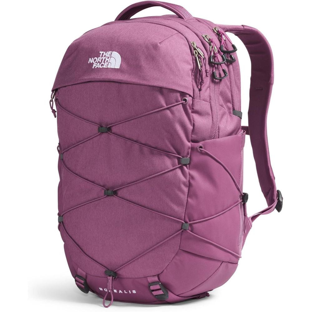 imageThe North Face Womens Borealis Commuter Laptop Backpack Everyday Travel Bag Laptop Sleeve Reflective Details Stone Slab Light HeatherStone Slab One SizeDusk Purple Light HeatherDusk Purple