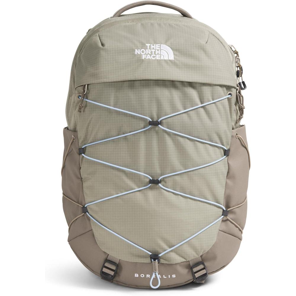imageThe North Face Womens Borealis Commuter Laptop Backpack Everyday Travel Bag Laptop Sleeve Reflective Details Stone Slab Light HeatherStone Slab One SizeClay GreyCavern Grey