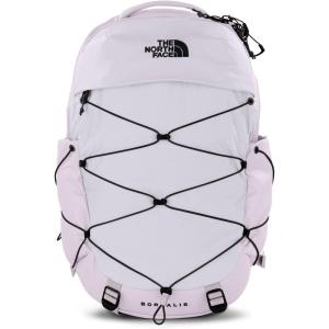 The North Face Women’s Borealis Commuter Laptop Backpack – Everyday Travel Bag, Laptop Sleeve, Reflective Details, Stone Slab Light Heather/Stone Slab, One Size(Lavender Fog/Tnf Black)