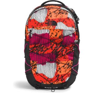 The North Face Women’s Borealis Commuter Laptop Backpack – Everyday Travel Bag, Laptop Sleeve, Reflective Details, Stone Slab Light Heather/Stone Slab, One Size(Fiery Red Abstract Yosemite Print/Tnf Black/Mr. Pink)
