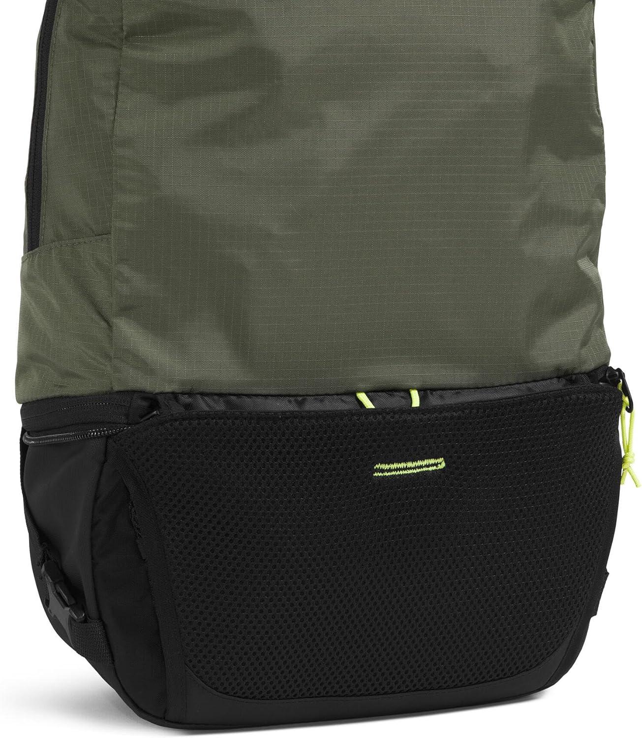 imageThe North Face Borealis Convertible Pack Commuter Laptop Backpack Removable Lumbar Pack Water Repellent Finish CedarLava Red One SizeNew Taupe GreenTnf BlackFizz Lime