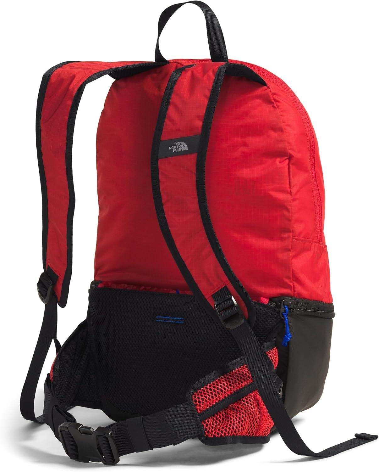 imageThe North Face Borealis Convertible Pack Commuter Laptop Backpack Removable Lumbar Pack Water Repellent Finish CedarLava Red One SizeTnf RedTnf Black