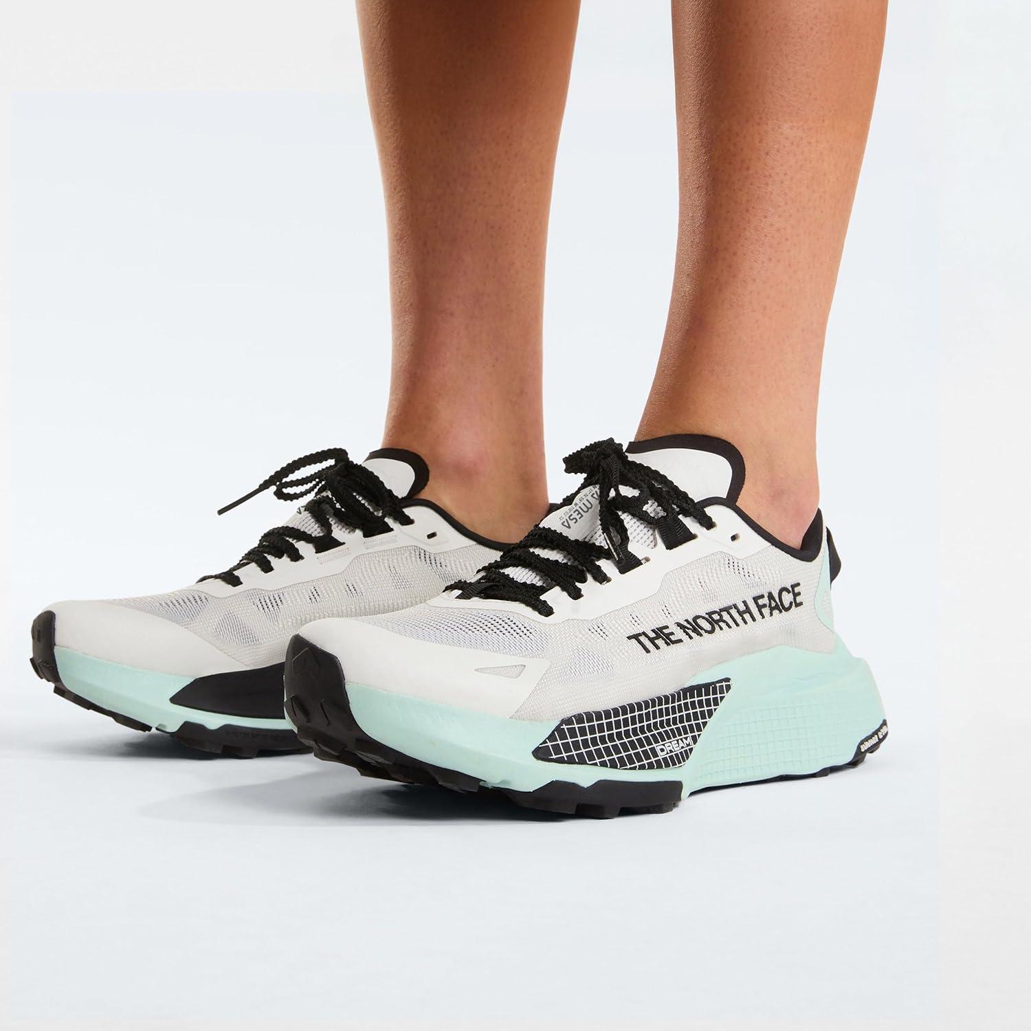 imageThe North Face Womens Altamesa 500 V2 Trail Running Shoe Lightweight Highly Cushioned Durable SoleWhite AshOpal Frost