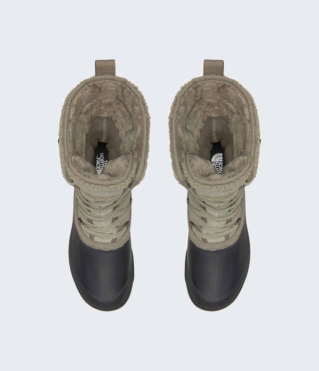 imageThe North Face Womens Shellista V Mid Insulated Waterproof Snow BootClay GreyTnf Black