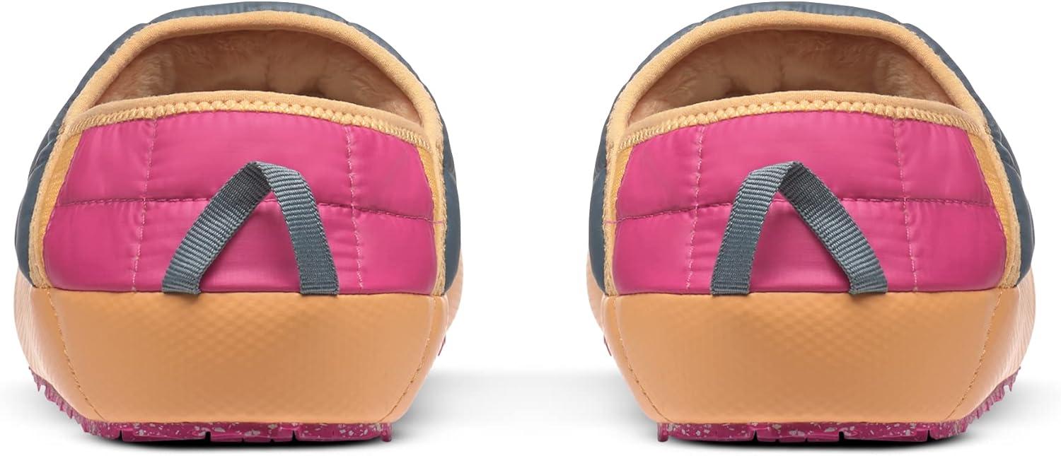 imageTHE NORTH FACE Womens Thermoball Traction Mule V Winter Shoe Insulated amp Water Repellent Rubber OutsoleGoblin Blue Linaria Pink
