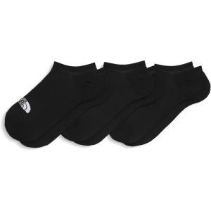 THE NORTH FACE Multisport Invisible Sock | 3-pack, Breathable No Show Socks for Men & Women, Light Cushion & Ribbed Cuff(Tnf Black)