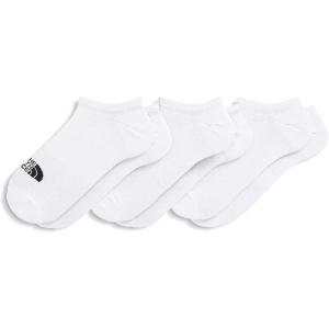 THE NORTH FACE Multisport Invisible Sock | 3-pack, Breathable No Show Socks for Men & Women, Light Cushion & Ribbed Cuff(Tnf White)