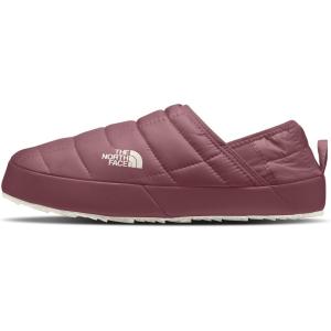 THE NORTH FACE Women’s Thermoball Traction Mule V Winter Shoe | Insulated & Water Repellent, Rubber Outsole(Wild Ginger/Gardenia White)