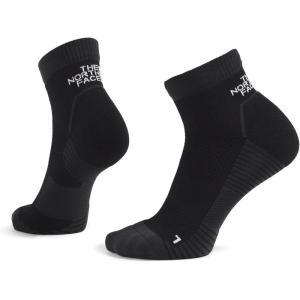 The North Face Trail Run Quarter Sock – Breathable Stretchy Socks for Men & Women, Light Padding, Asymmetrical Toe Box(Tnf Black)