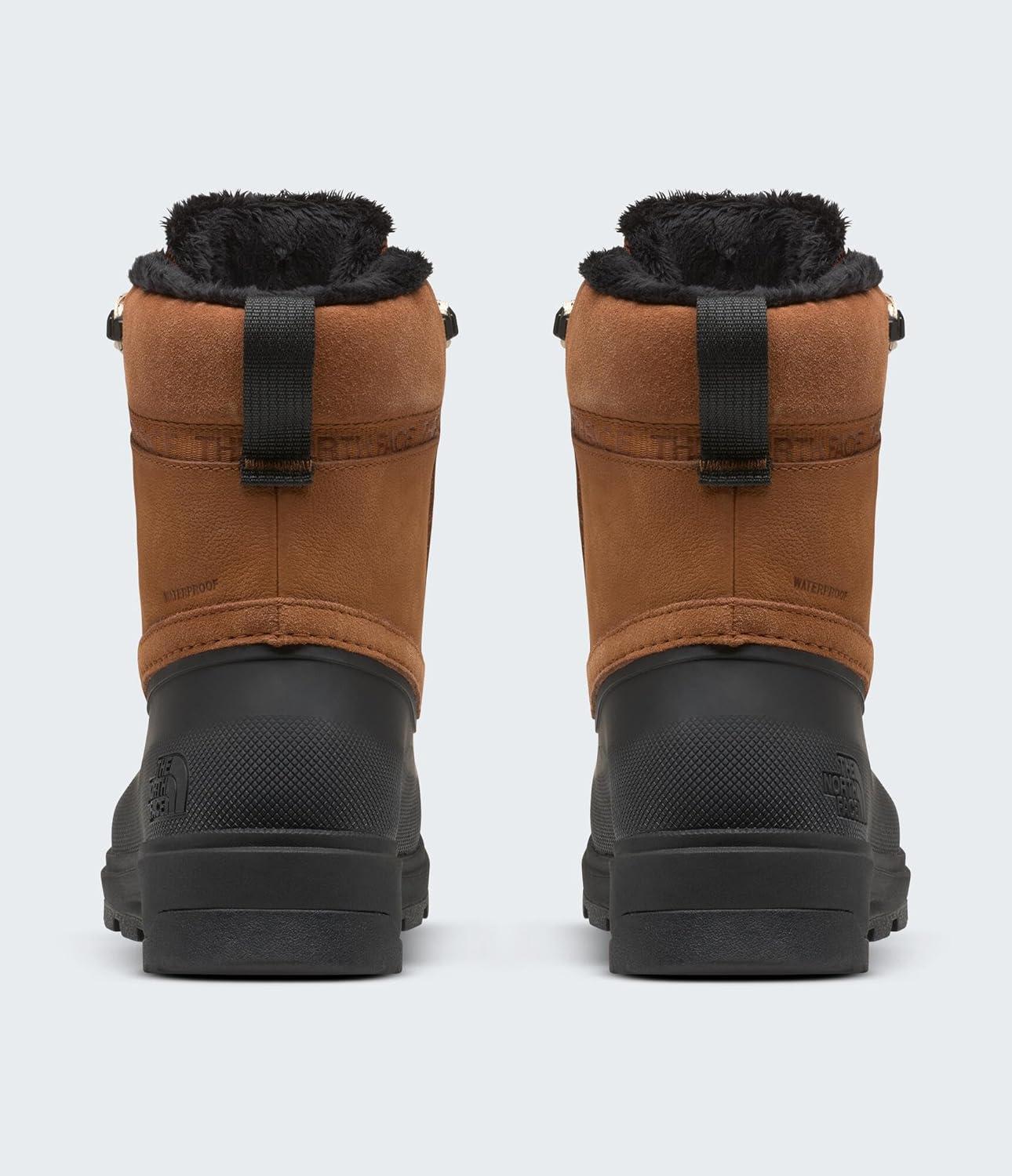 imageTHE NORTH FACE Womens Shellista V Shorty Waterproof Snow Boot Stylish Winter Boot With 45mm LugsBurnt UmberTnf Black