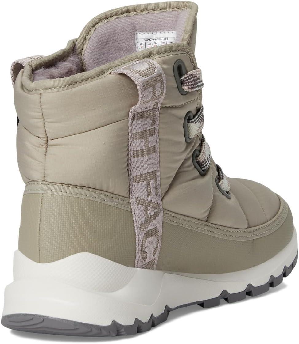 imageTHE NORTH FACE Womens Thermoball Lace Up Luxe Waterproof Boot Insulated Winter Boots With CollarClay GreyMoonstone Grey