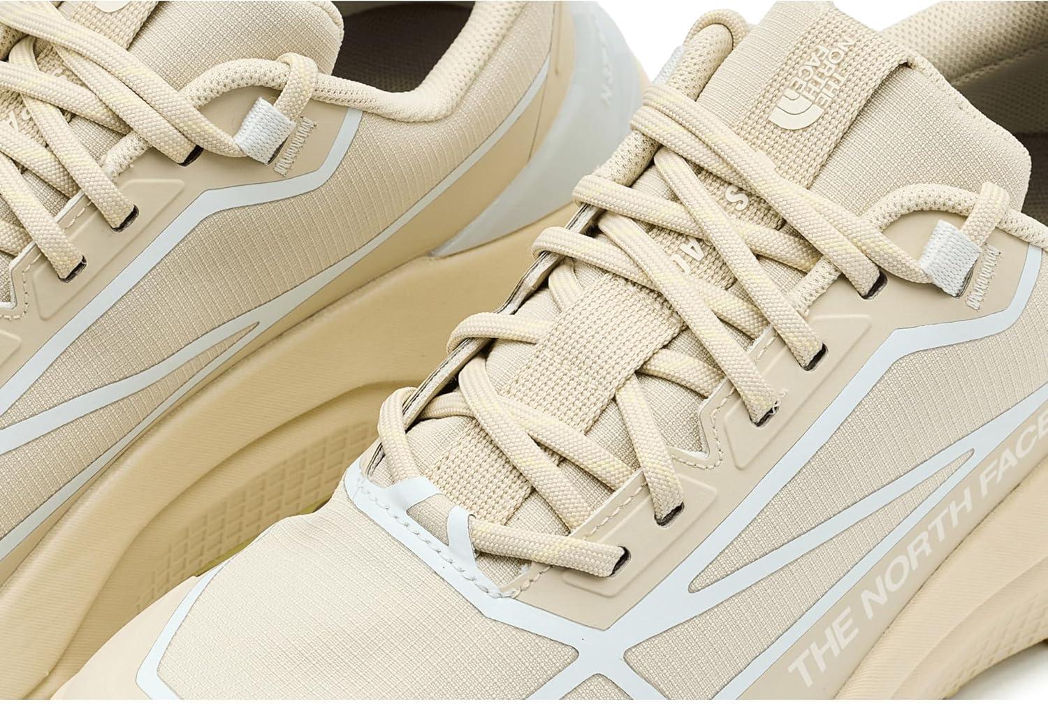 imageThe North Face Womens Fastpack Waterproof Hiking Shoe Highly Cushioned Rubber Outsole 5mm LugsDesert StoneLemon Mist