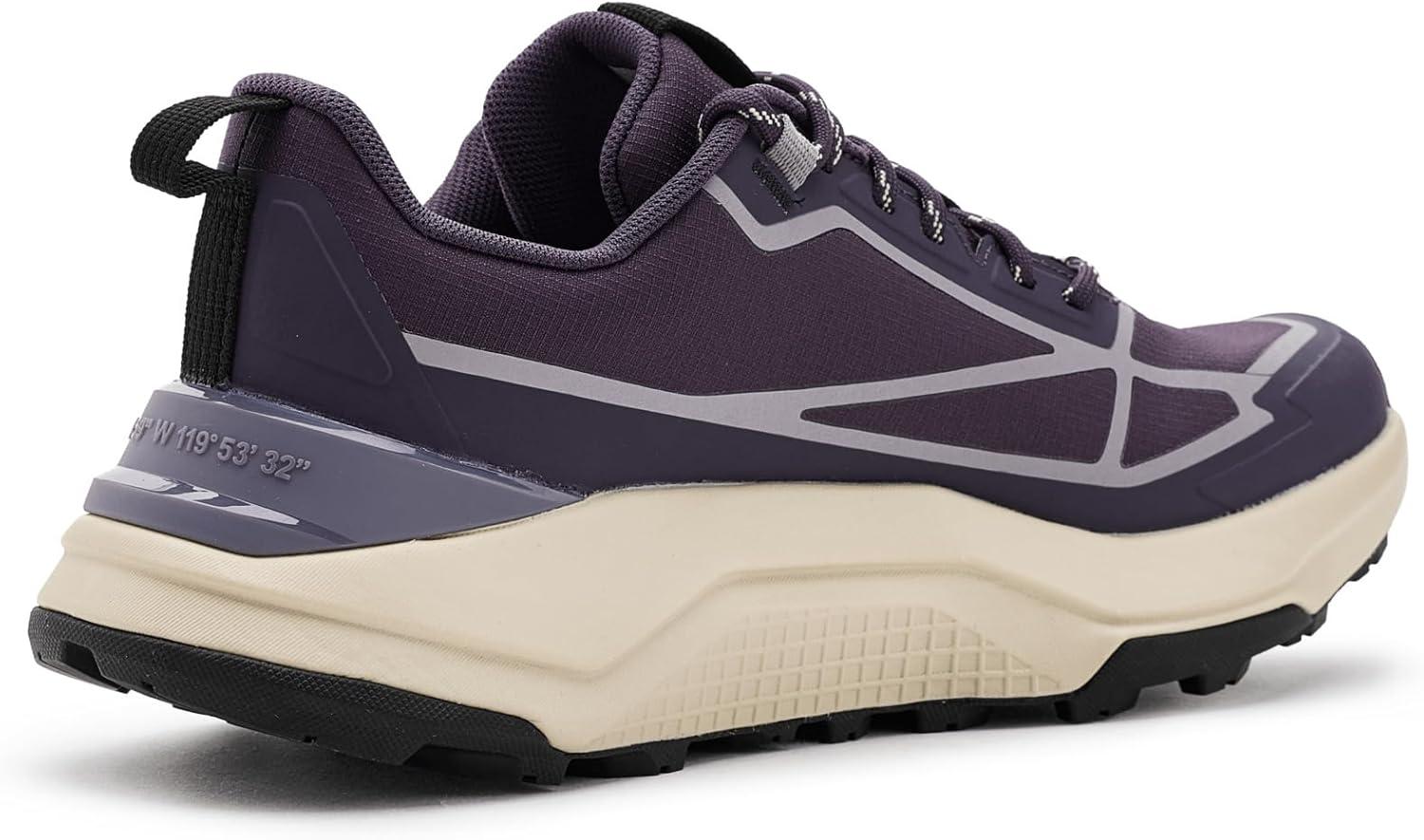 imageThe North Face Womens Fastpack Waterproof Hiking Shoe Highly Cushioned Rubber Outsole 5mm LugsEndless DuskDesert Stone