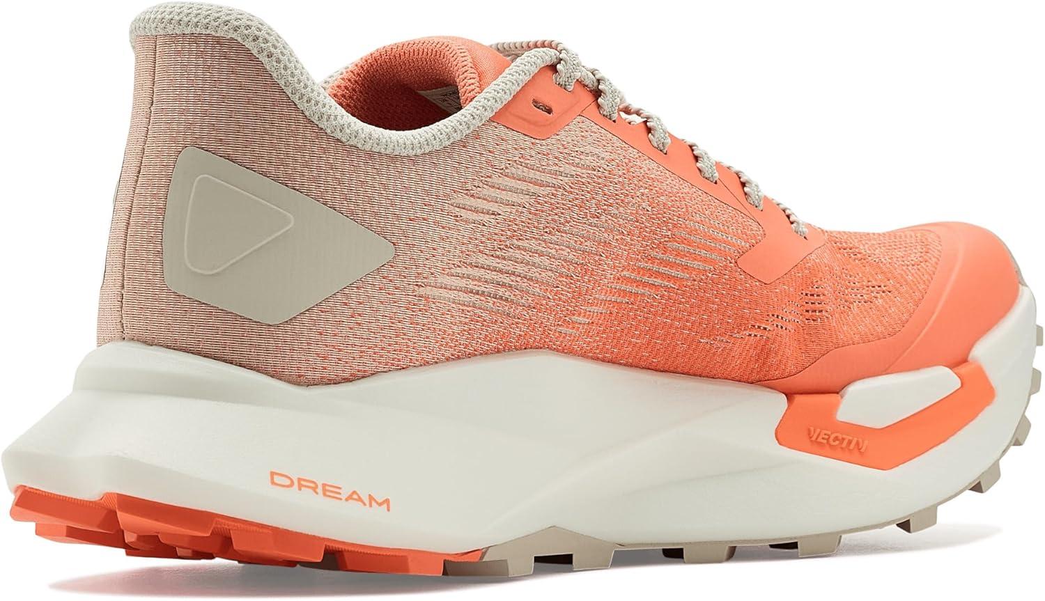 imageThe North Face Womens Vectiv Enduris 4 Trail Running Shoe CushionedCitrus RustCalacatta