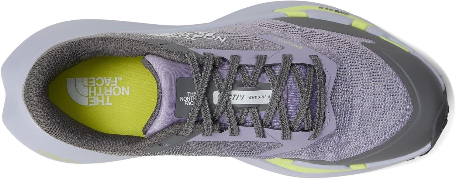 imageThe North Face Womens Vectiv Enduris 4 Trail Running Shoe CushionedLilac PeakSmoked Pearl