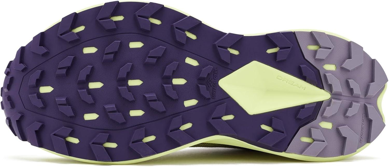 imageThe North Face Womens Vectiv Enduris 4 Trail Running Shoe CushionedTranscendent GreyLemon Mist