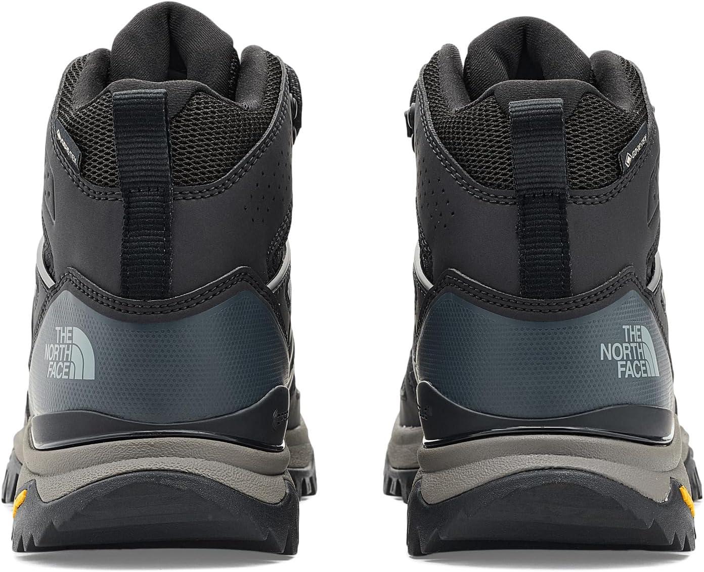 imageThe North Face womens Hedgehog Mid Goretex Hiking Shoe Waterproof Cushioned amp Rubber OutsoleTnf BlackAsphalt Grey