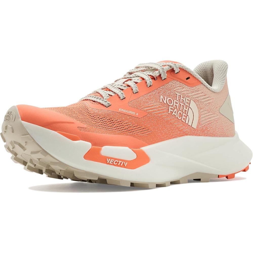 imageThe North Face Womens Vectiv Enduris 4 Trail Running Shoe CushionedCitrus RustCalacatta