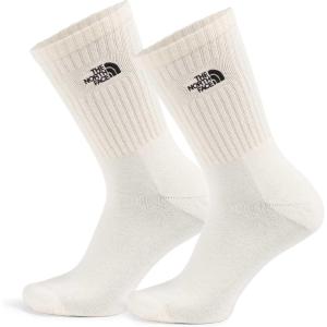 The North Face Unisex Everyday Crew Norm Sock – 2-pack Breathable Socks for Men & Women, Light Padding, Ergonomic Toe Box(Raw Undyed)
