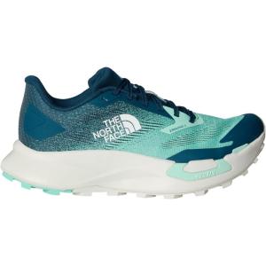 The North Face Womens Vectiv Enduris 4 Trail Running Shoe – Cushioned(Bright Foam/Midnight Petrol)