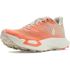 The North Face Womens Vectiv Enduris 4 Trail Running Shoe – Cushioned(Citrus Rust/Calacatta)