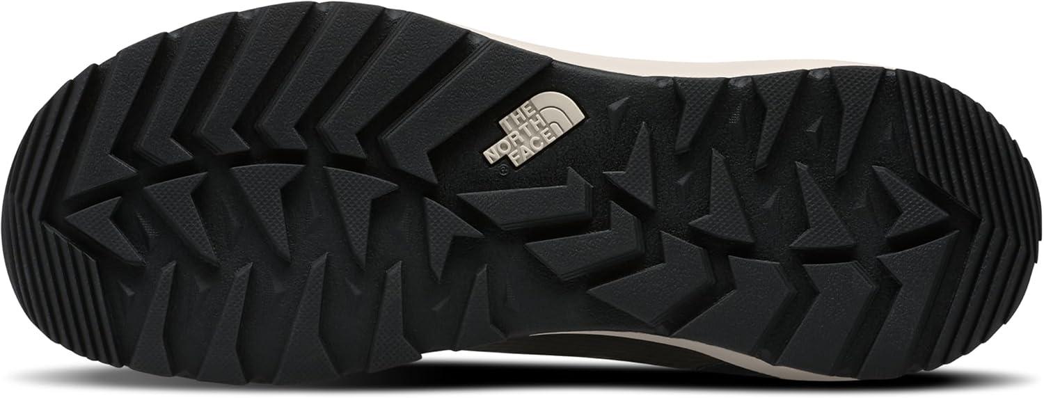 imageTHE NORTH FACE Womens Thermoball Progressive Zip Up II Snow Boot Insulated amp Waterproof Rubber OutsoleTnf BlackGardenia White
