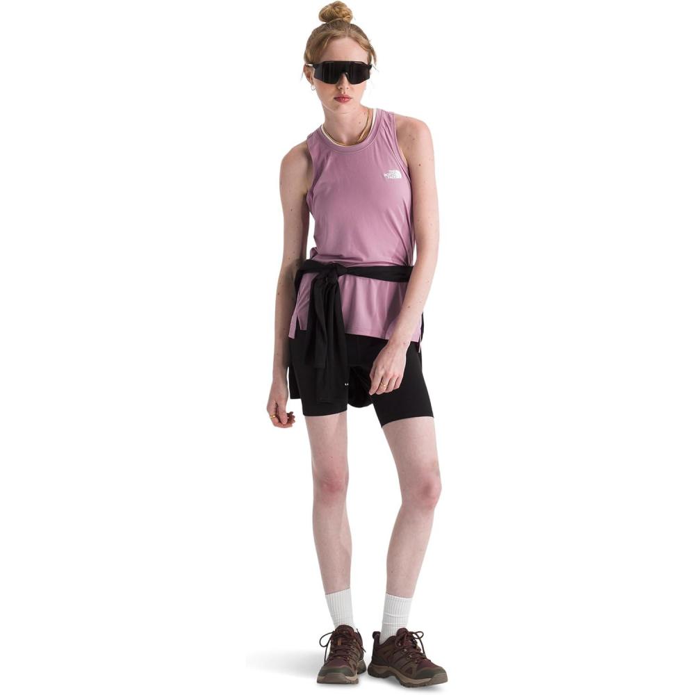 imageThe North Face Womens Flex Tank Top Moisture Wicking Athletic amp Workout TopHushed Lavender