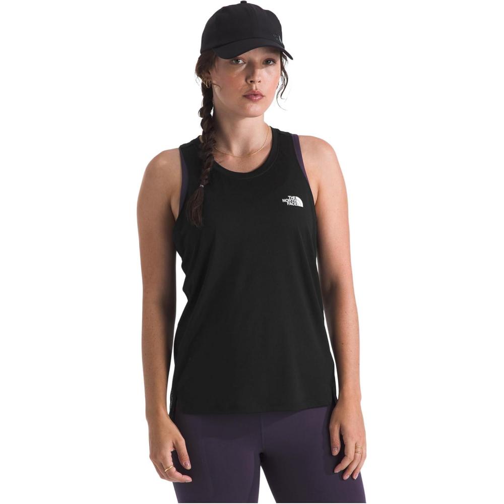 imageThe North Face Womens Flex Tank Top Moisture Wicking Athletic amp Workout TopTnf Black