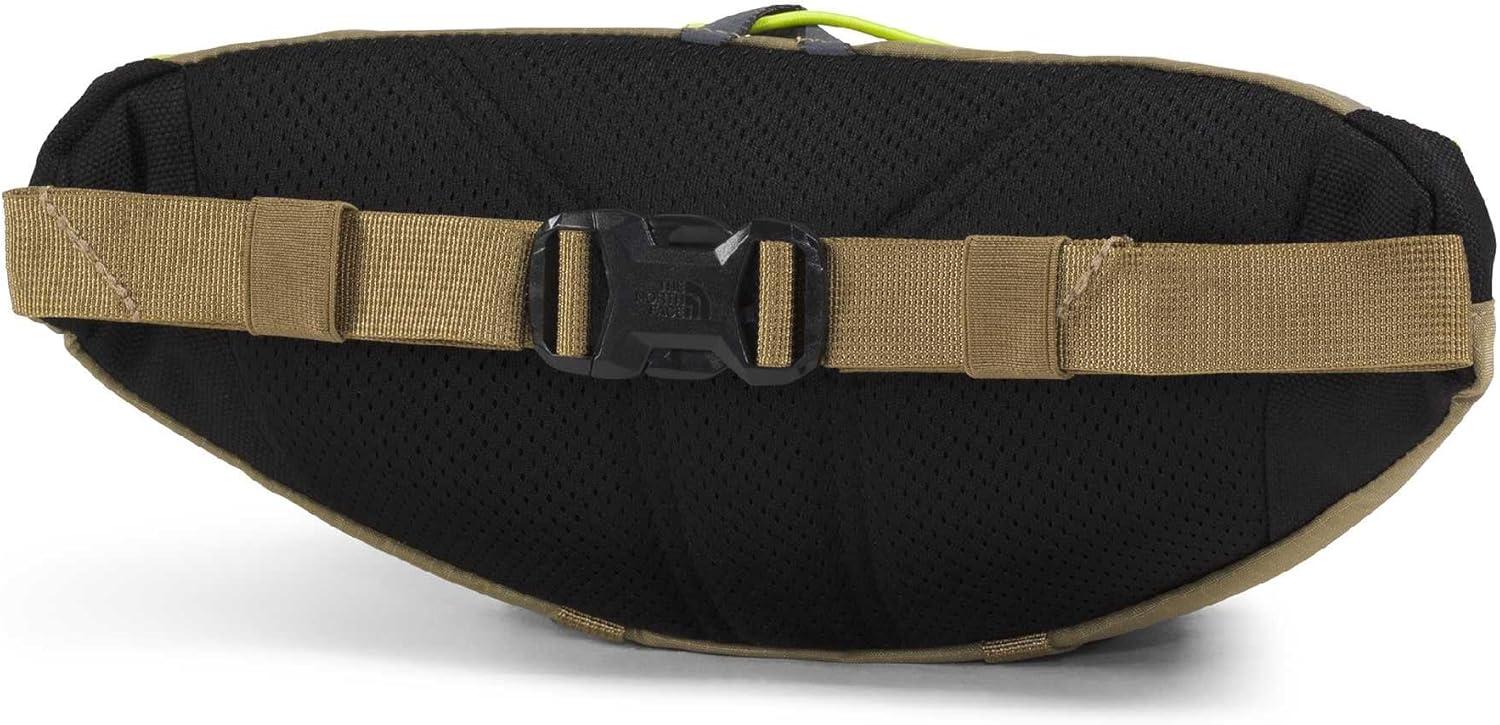 imageTHE NORTH FACE Terra Lumbar Hiking Hip Pack 3 Liter Storage Belt Bag Water Repellent Adjustable Strap Zip PocketsCedarTNF BlackFizz Lime