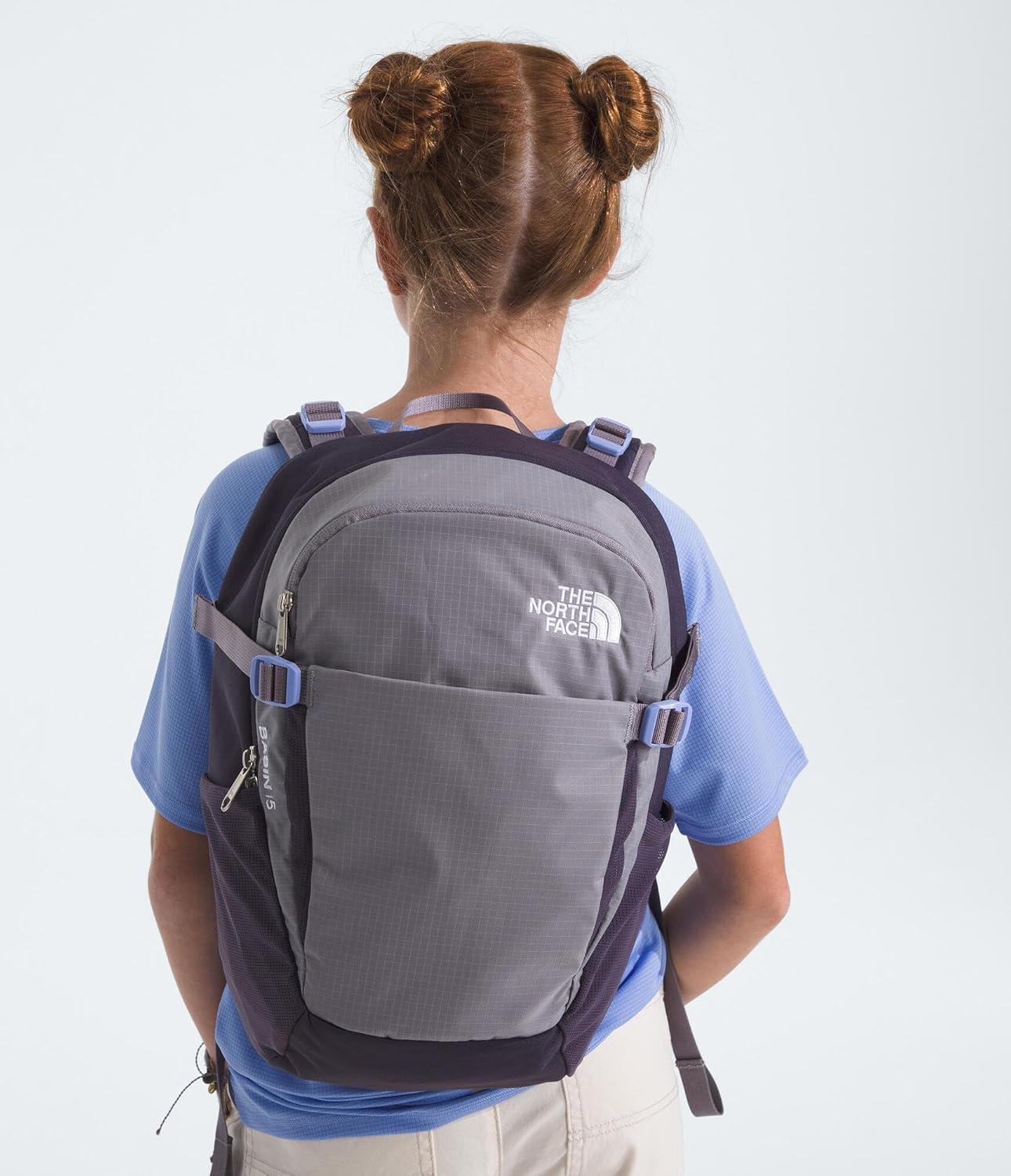 imageThe North Face Basin 15 Liter Technical Pack River IceCedarLava Red One SizeTranscendent GreyEndless Dusk