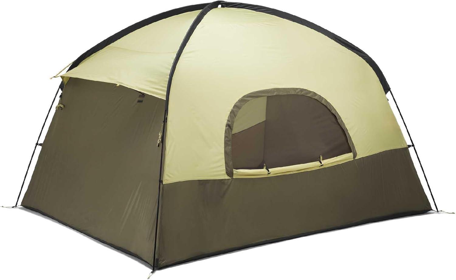 imageTHE NORTH FACE Sequoia 6 Tent SixPerson Waterproof Camping Tent Spacious amp Easy to Set Up 2 Zipper Doors PearCedar One Size