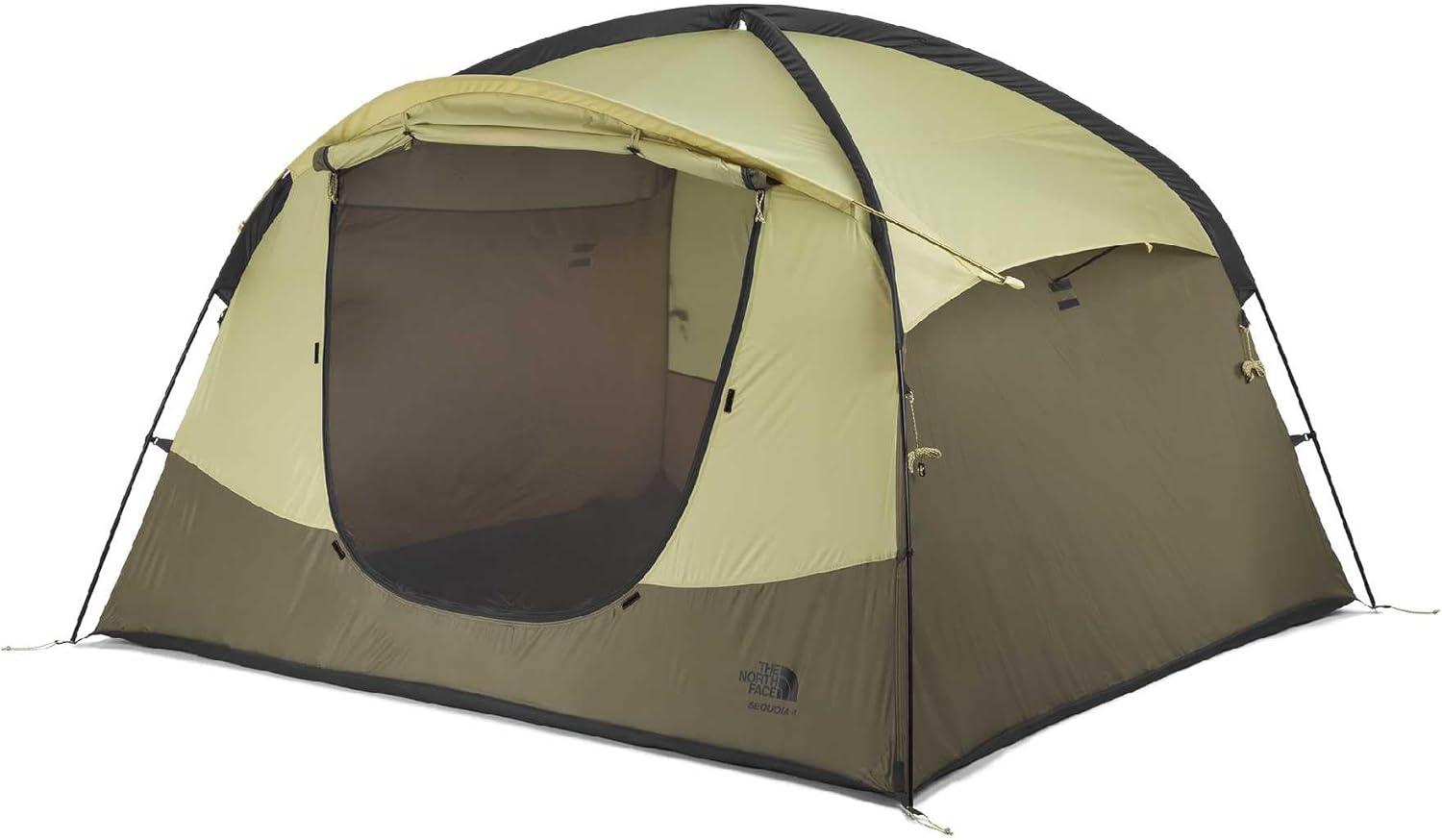 imageTHE NORTH FACE Sequoia Tent Waterproof Camping Tent Spacious amp Easy to Set Up Front amp Back Zipper Doors Side WindowsPearCedar