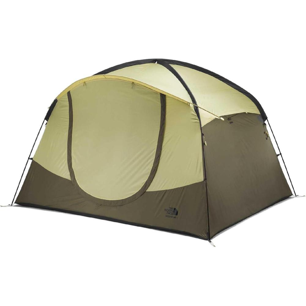 imageTHE NORTH FACE Sequoia 6 Tent SixPerson Waterproof Camping Tent Spacious amp Easy to Set Up 2 Zipper Doors PearCedar One Size