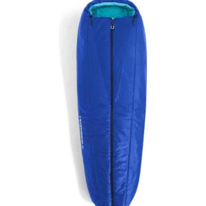 THE NORTH FACE Teen Stormbreak 20F / -7C Backpacking Sleeping Bag – Water Repellent, Fully Insulated, Includes Stuff Sack, TNF Blue/River Ice, Regular