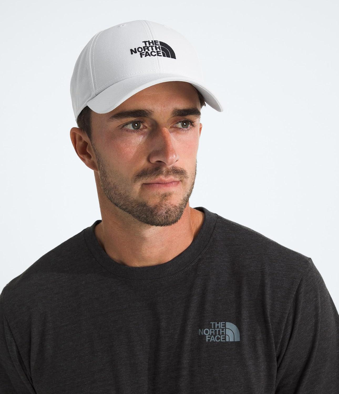 imageTHE NORTH FACE Recycled 66 Hat Classic Fit Ball Cap for Men amp Women with Embroidered Logo amp Adjustable Strap ClosureTnf White