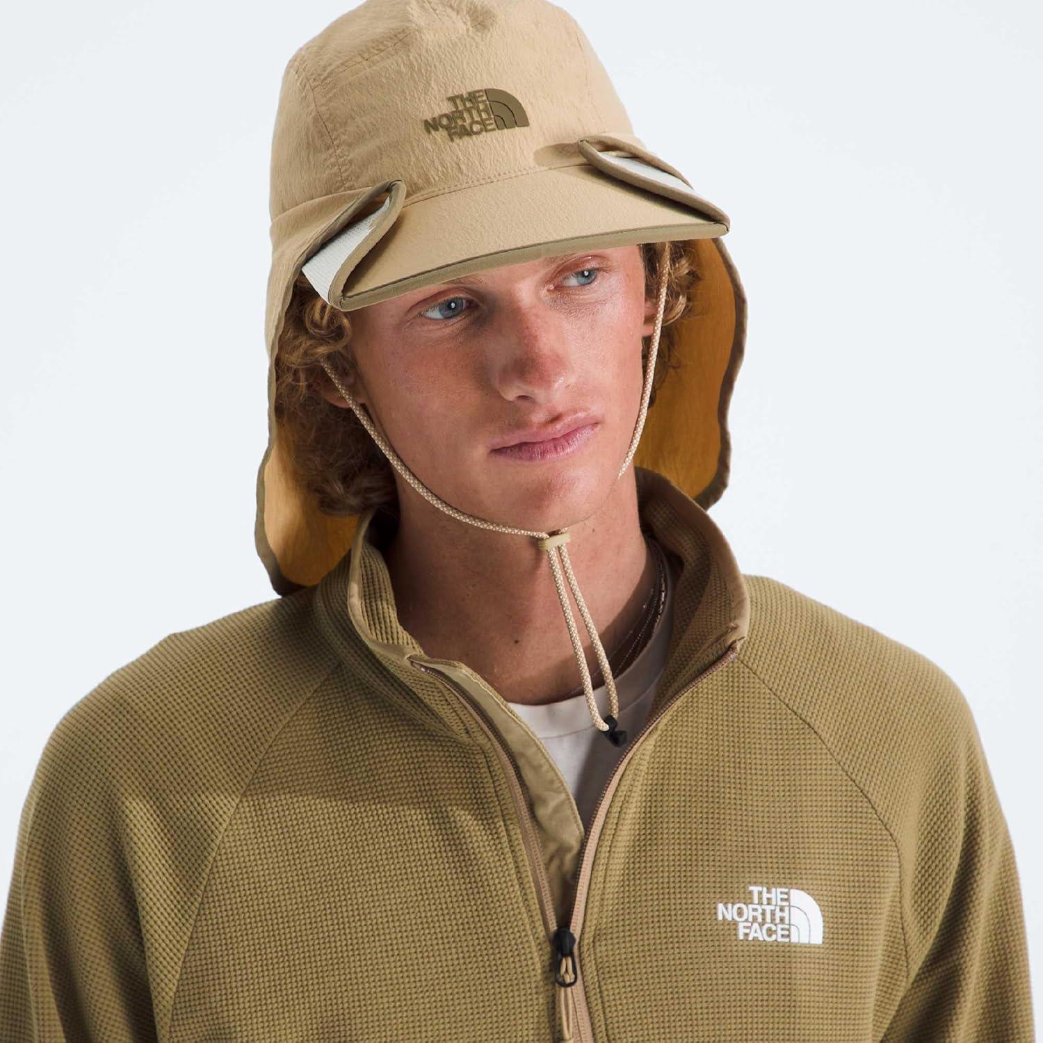 imageThe North Face Unisex Adult Class V Convertible Sunshield 3in1 Sun Hat for Men amp Women UPF 40 Protection Adjustable Chin Strap