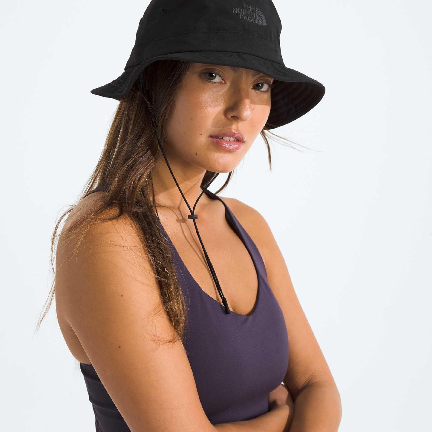 imageThe North Face Unisex Adult Horizon Bucket Packable Sun Hat for Men amp Women Moisture Wicking Sweatband Adjustable Chin Strap