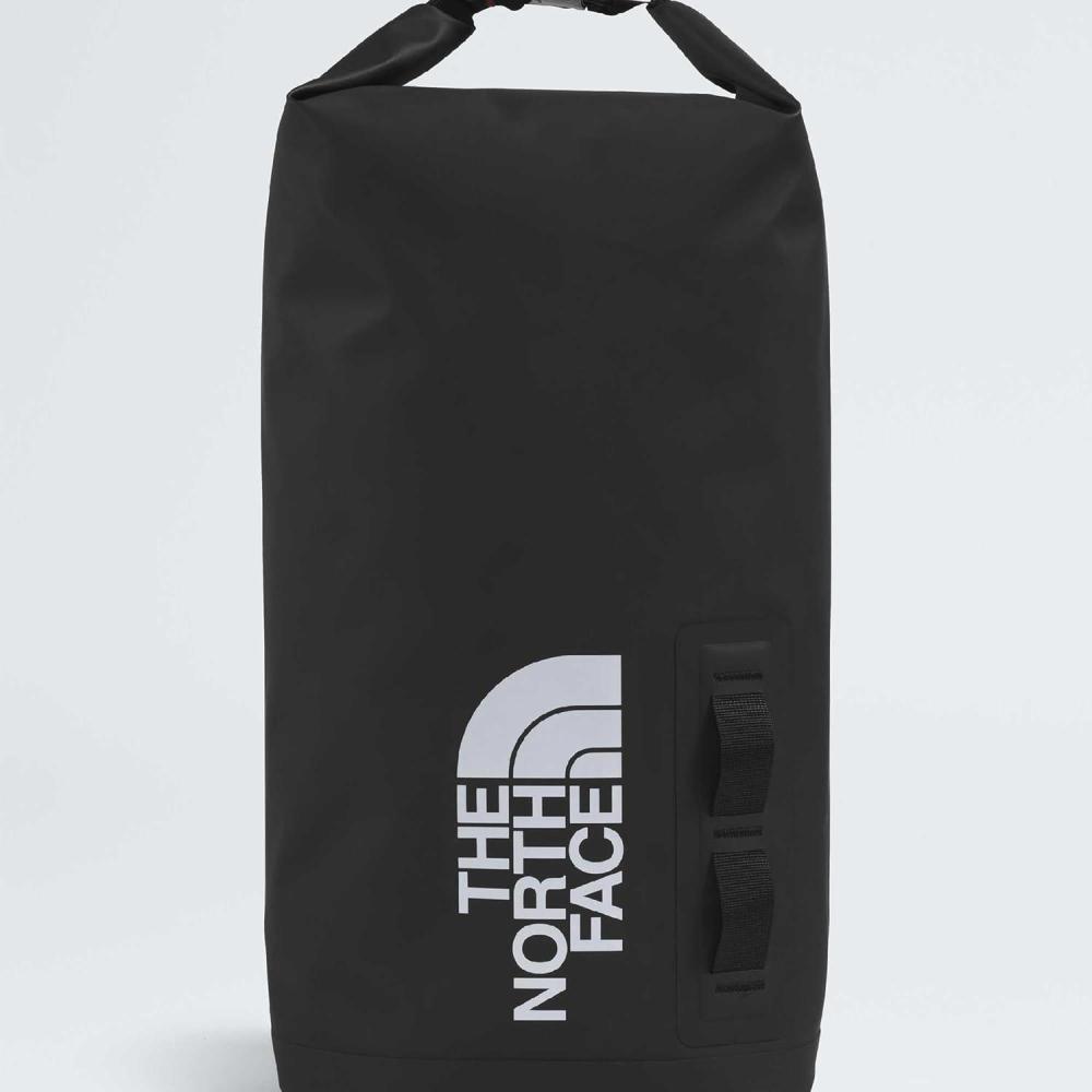 imageThe North Face Base Camp Dry Bag  RollTop Waterproof Stuff Sack Ideal for Camping Gear amp Kayak Accessories TNF BlackTNF White 18 LitersTnf BlackTnf White