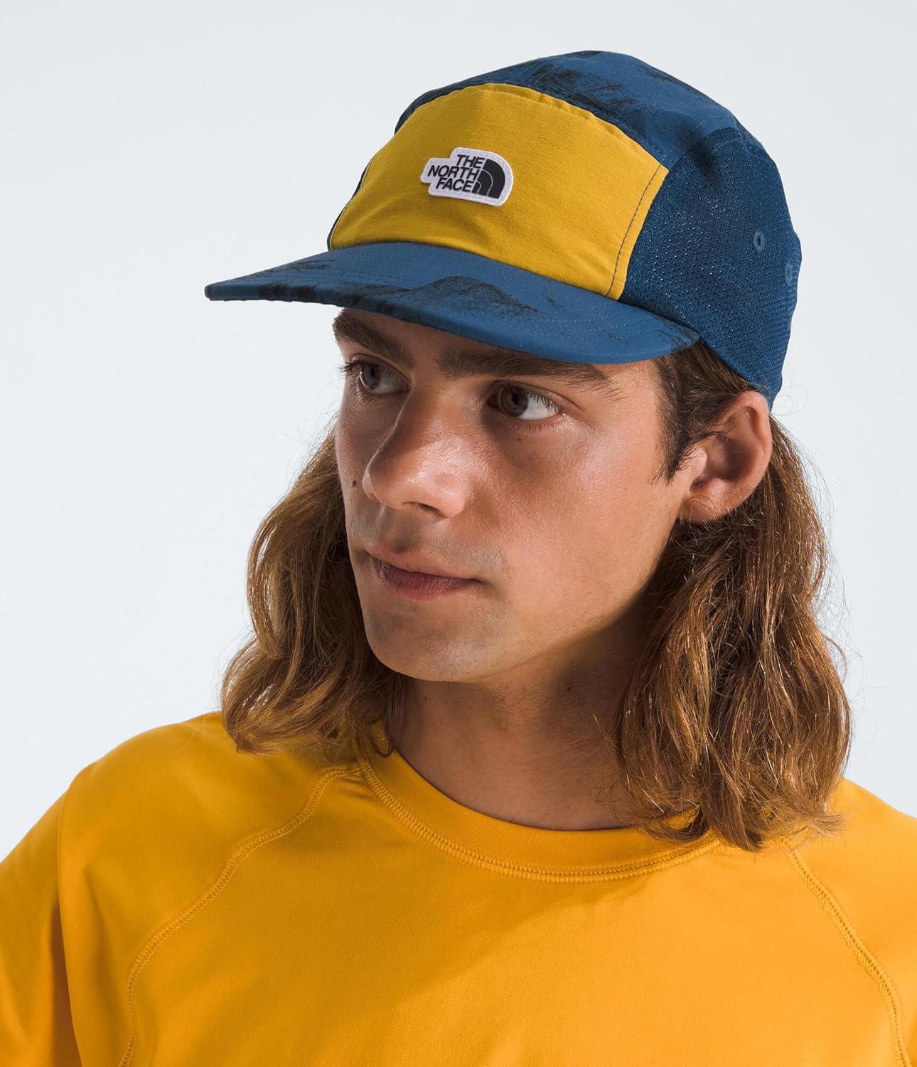 imageTHE NORTH FACE Class V Camp HatShady Blue Yosemite Toile PrintTurmeric