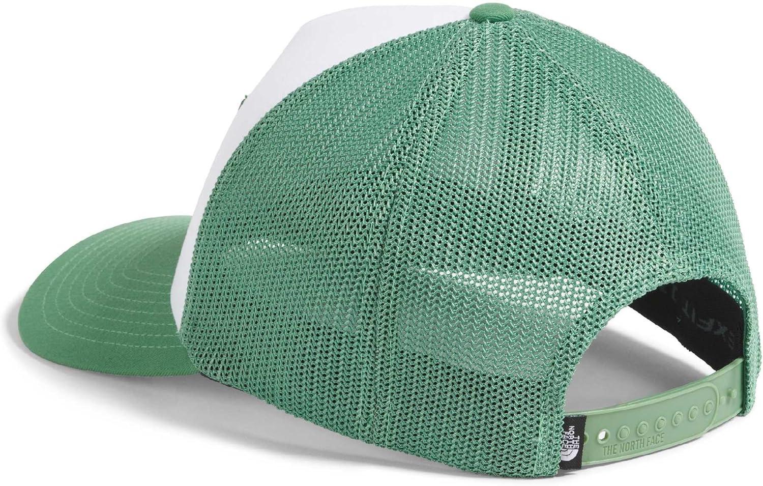 imageTHE NORTH FACE Keep It Patched Trucker Deep Fit Snapback Hat for Men amp Women With Breathable Mesh PanelsDimmed AlgaeTnf White