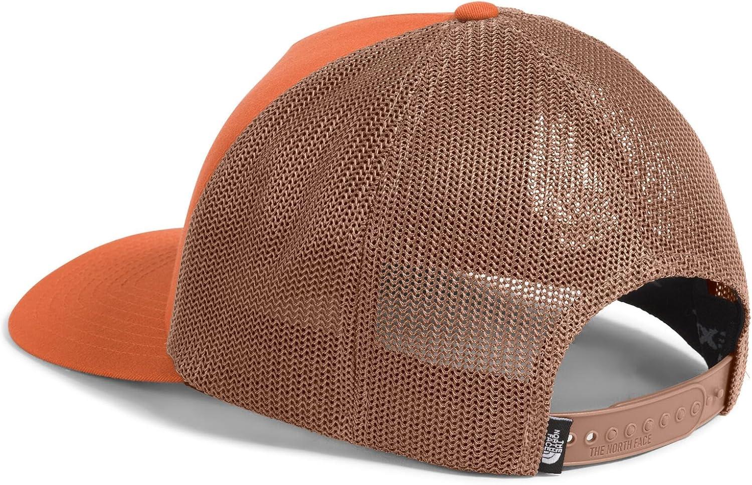 imageTHE NORTH FACE Keep It Patched Trucker Deep Fit Snapback Hat for Men amp Women With Breathable Mesh PanelsIron BronzeLatte
