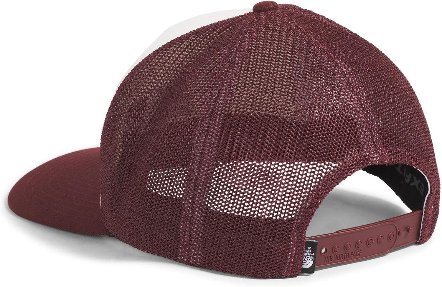 imageTHE NORTH FACE Keep It Patched Trucker Deep Fit Snapback Hat for Men amp Women With Breathable Mesh PanelsSumacWhite Dune