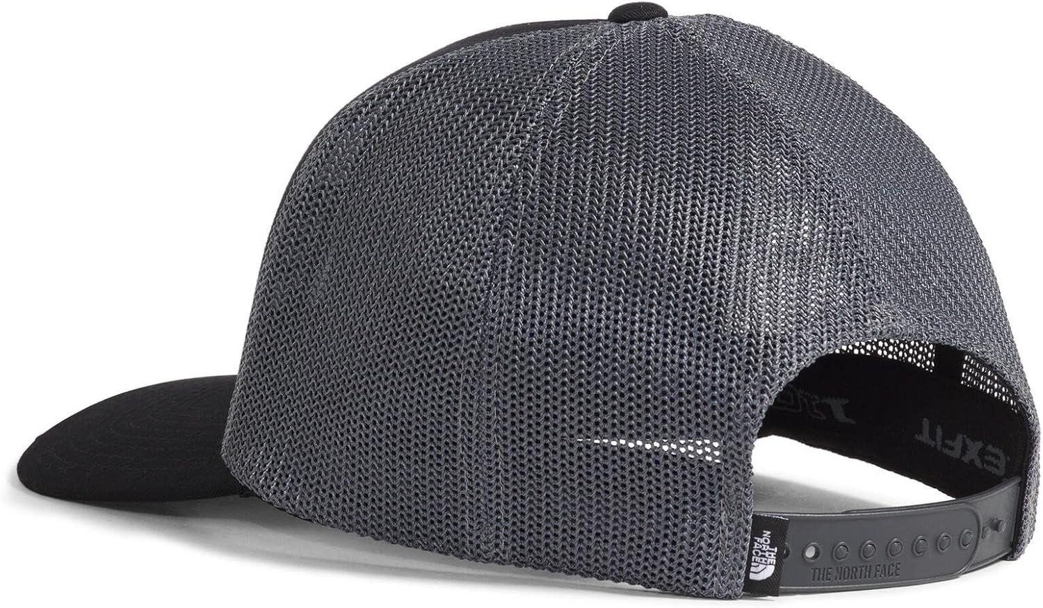imageTHE NORTH FACE Keep It Patched Trucker Deep Fit Snapback Hat for Men amp Women With Breathable Mesh PanelsTnf BlackAsphalt Grey