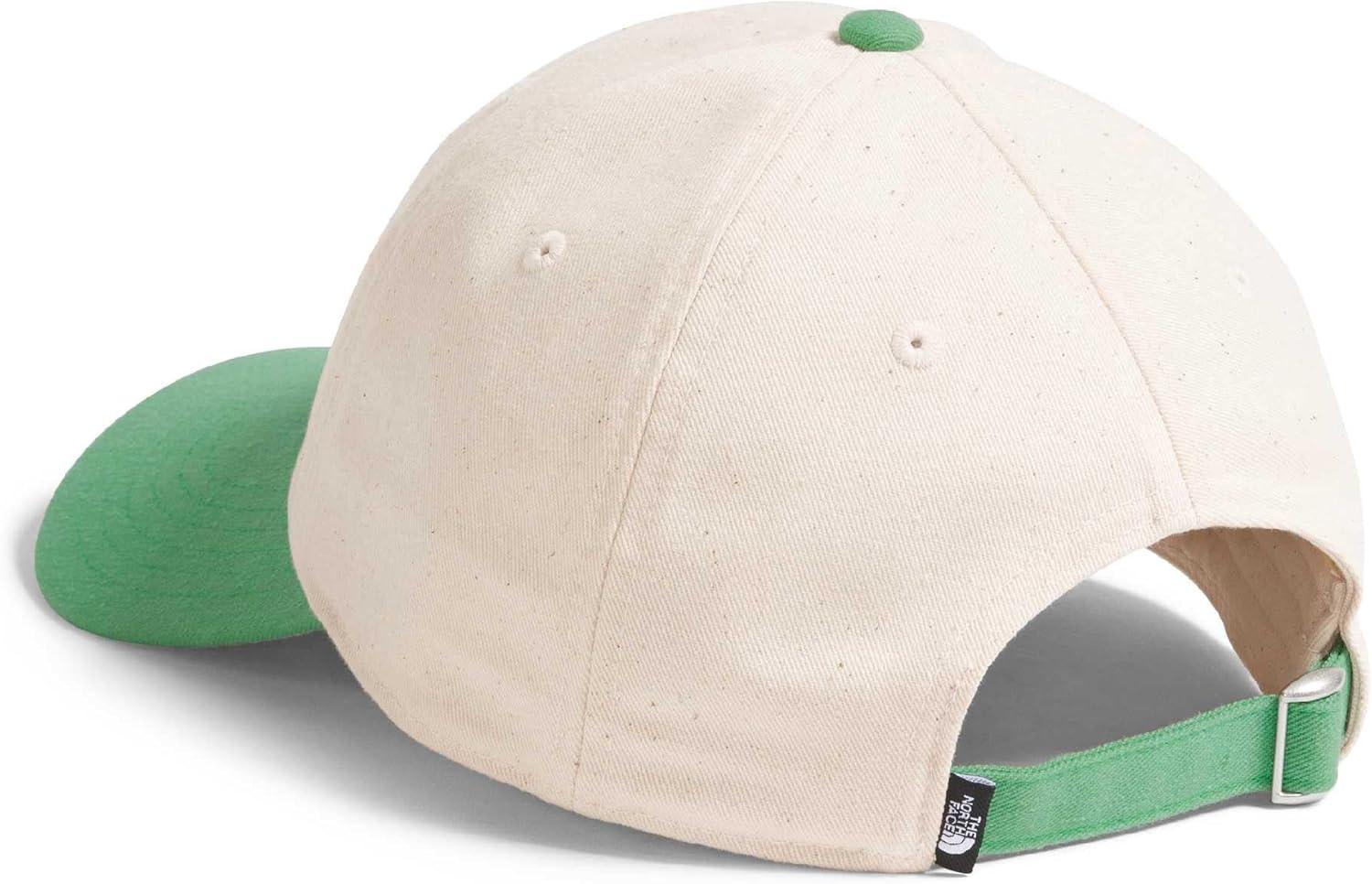 imageTHE NORTH FACE Roomy Norm Hat Classic Fit Ball Cap for Men amp Women Embroidered Logo Adjustable Strap amp Silver BuckleDimmed AlgaeWhite DuneRaw Undyed