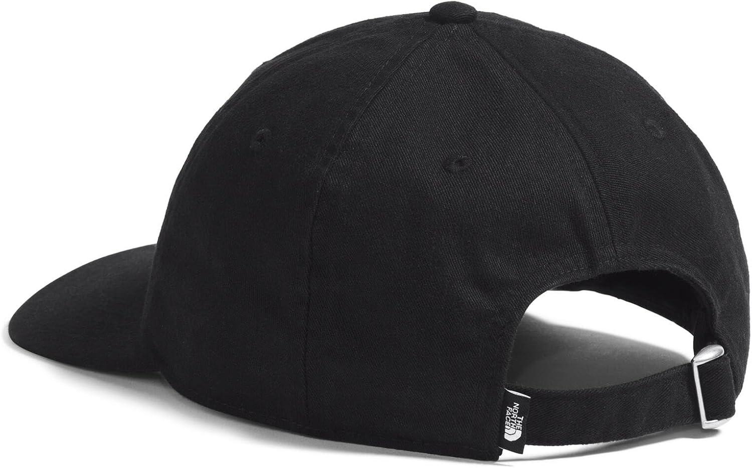 imageTHE NORTH FACE Roomy Norm Hat Classic Fit Ball Cap for Men amp Women Embroidered Logo Adjustable Strap amp Silver BuckleTnf BlackWashedHorizontal Logo