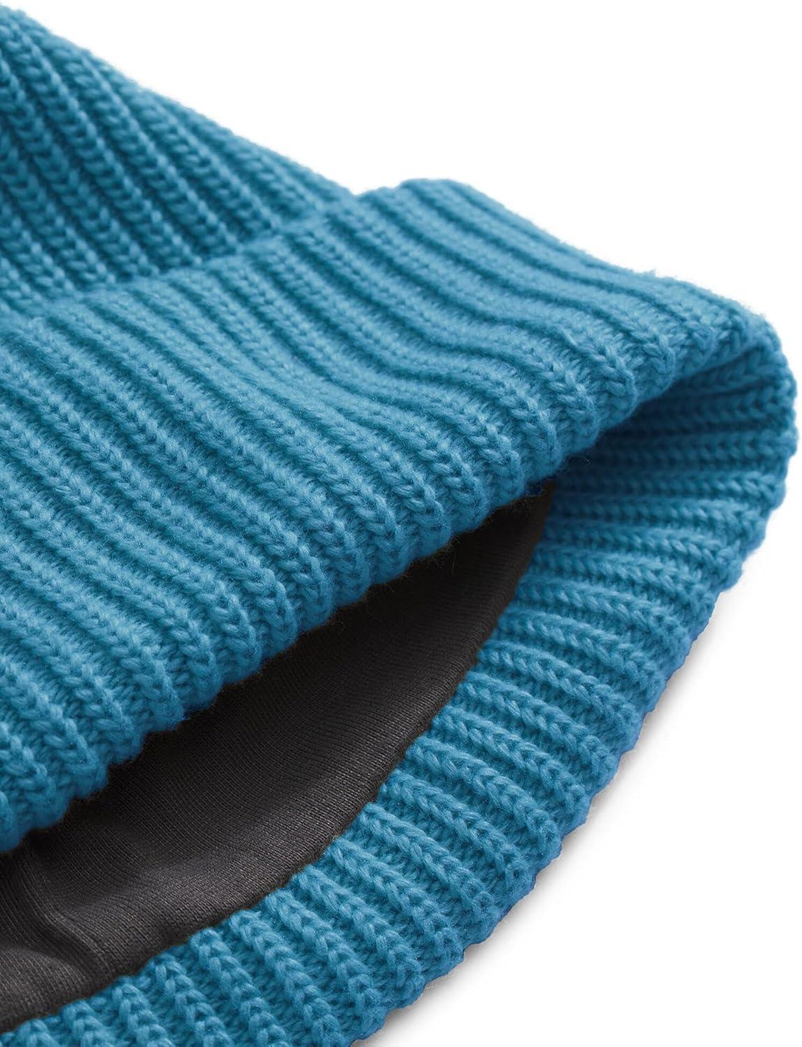 imageThe North FACE UnisexBaby Salty Dog Winter Beanie Cuffed Winter Hat Moisture Management Flashdry Cable DetailingDusk Blue