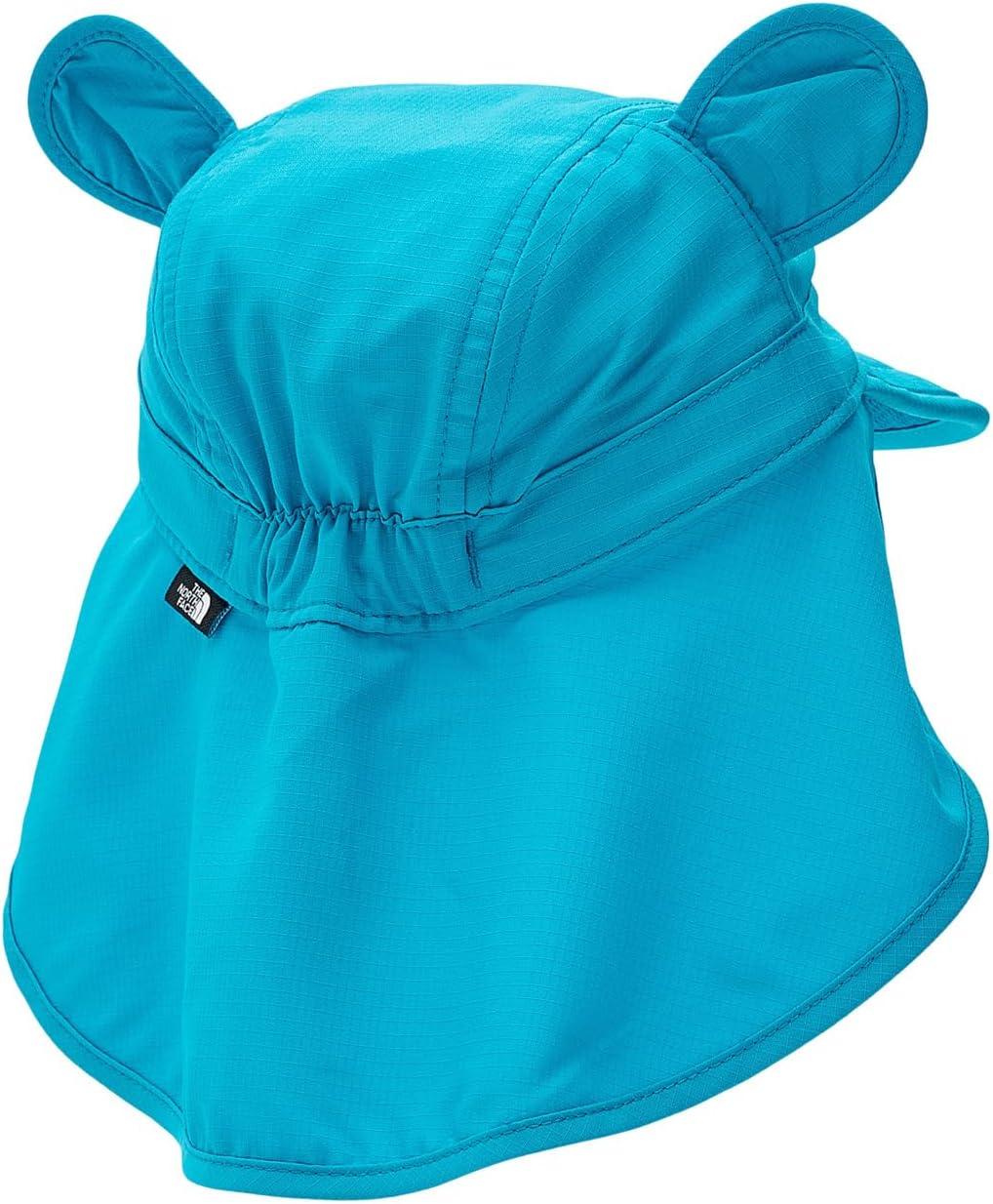 imageThe North Face Baby Class V Sun BusterMeridian Blue Logo Weather Topo Phantom Print