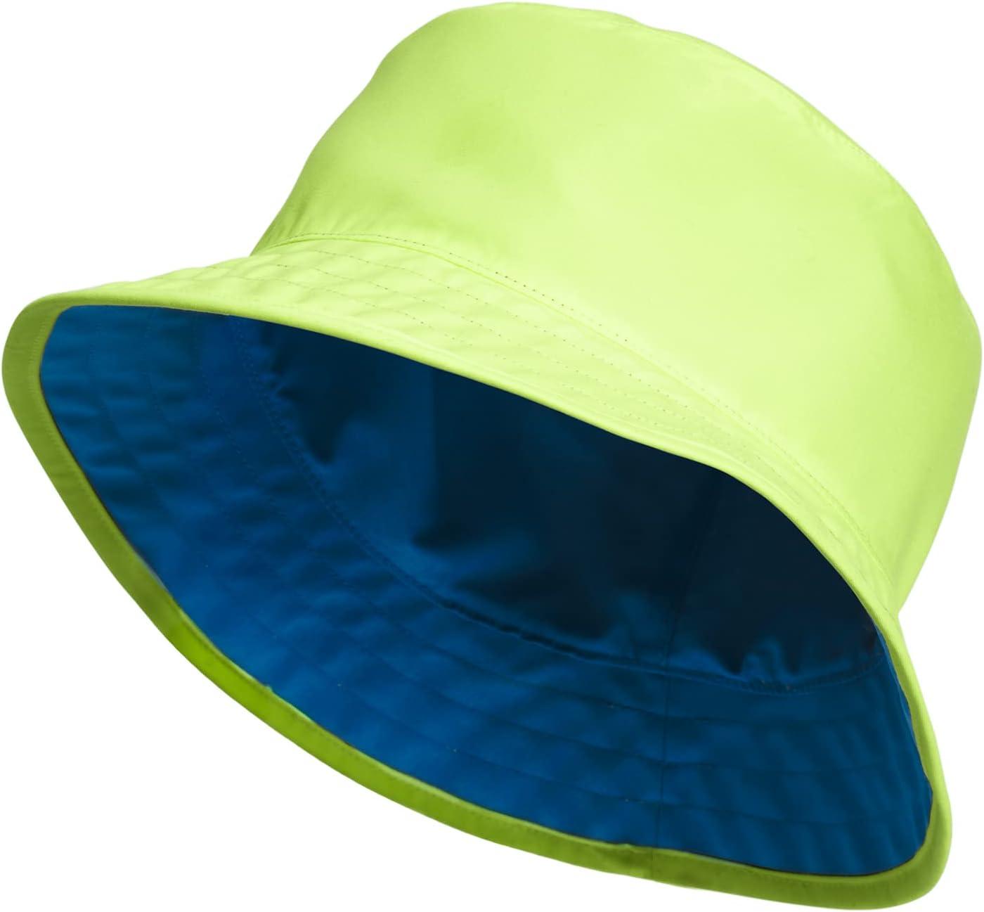 imageThe North Face Kids Class V Reversible Bucket ToddlerLittle KidsBig KidsSuper Sonic BlueLed Yellow