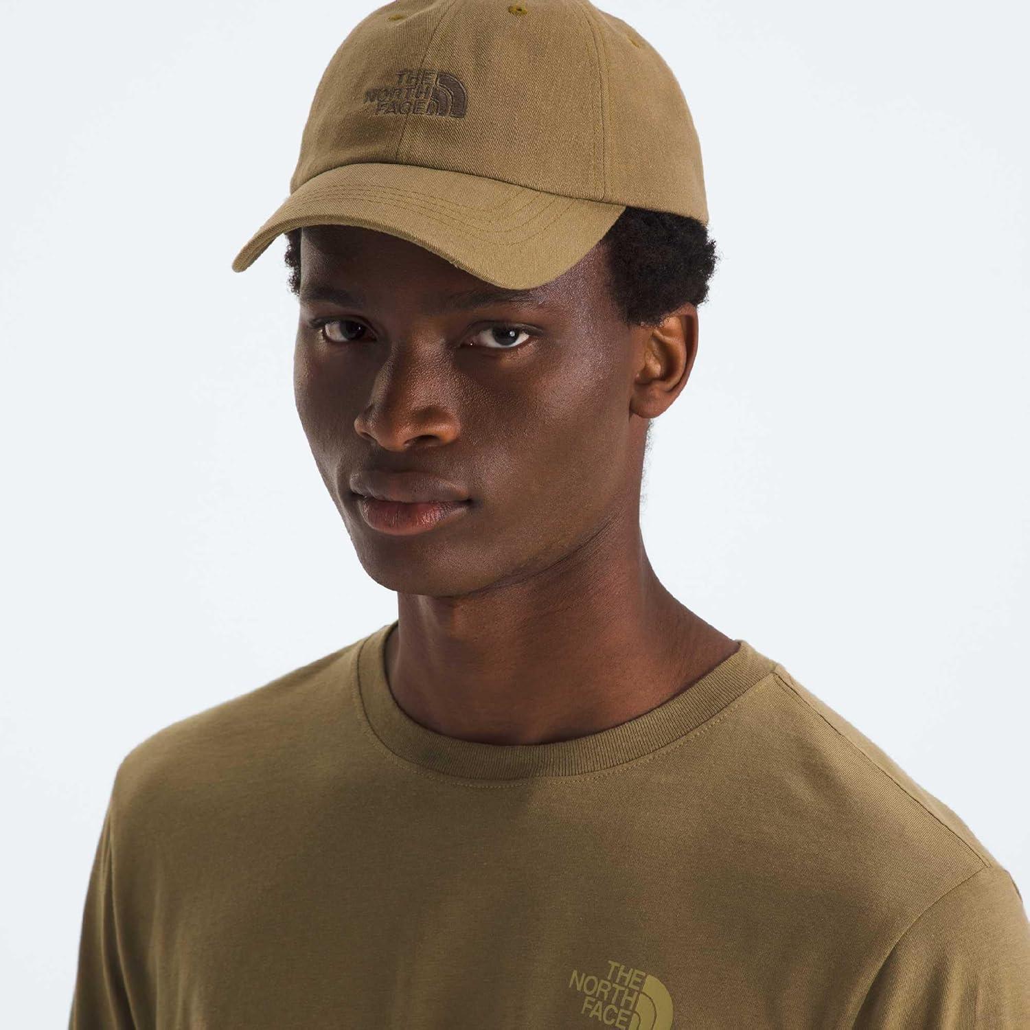 imageThe North Face Norm Baseball Hat Shallow Fit Ball Cap with Embroidered Logo Adjustable Strap Closure amp Silver BuckleCedar