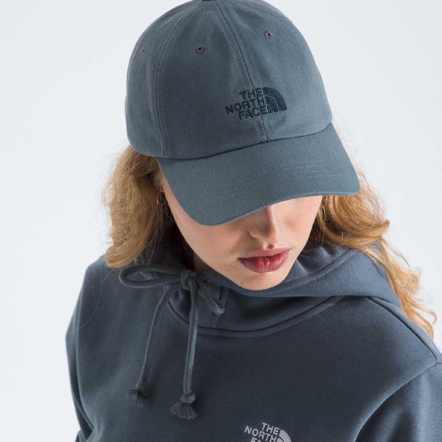 imageThe North Face Norm Baseball Hat Shallow Fit Ball Cap with Embroidered Logo Adjustable Strap Closure amp Silver BuckleGranite Grey